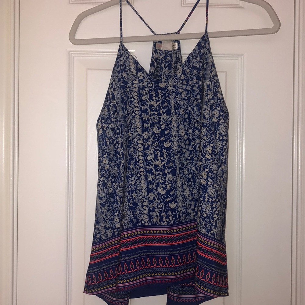 Colorful printed tank